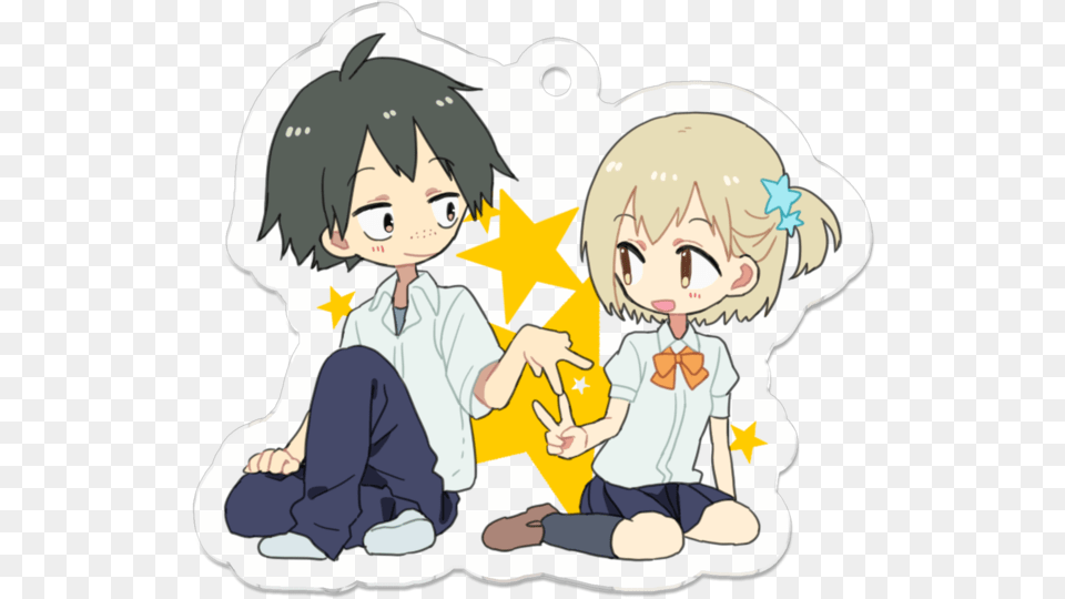 Haikyuu Yamaguchi Amp Yachi Hitoka Cartoon, Book, Comics, Publication, Baby Png Image