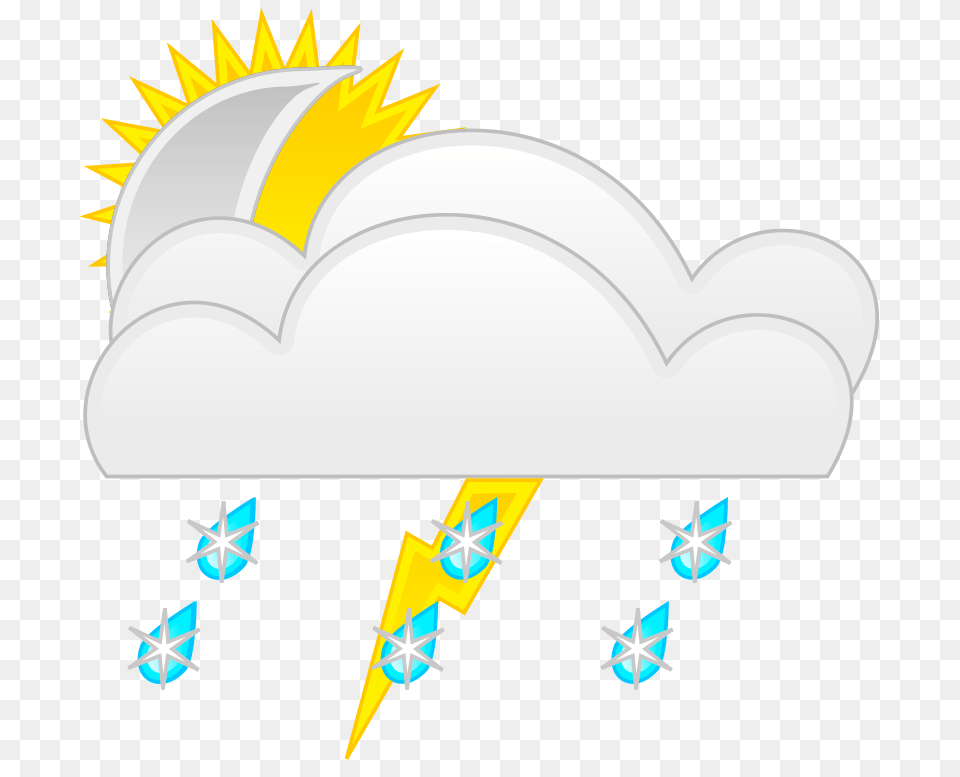Hail And Rain Weather Symbol Clip Art, Nature, Outdoors, Snow Free Png