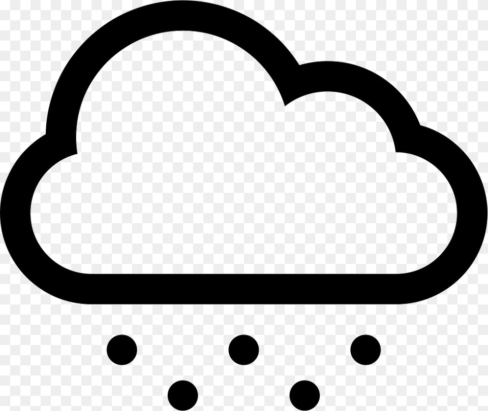 Hail Cloud Cloud Rain Icon, Stencil, Smoke Pipe Free Transparent Png
