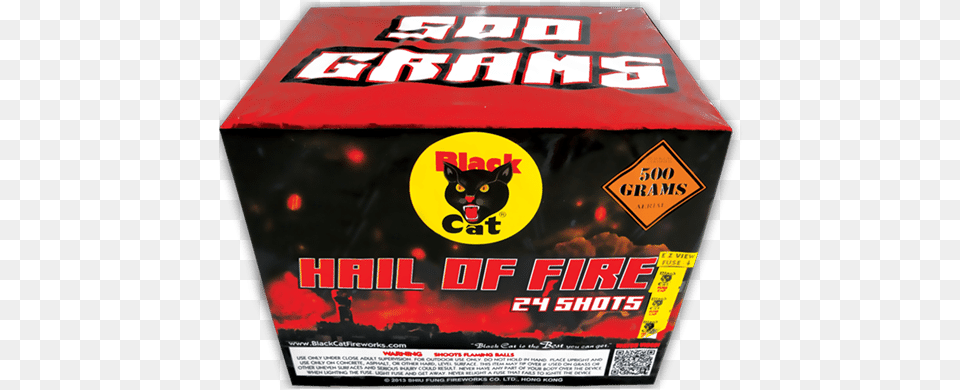 Hail Of Fire 2439s Bc, Box, Qr Code, Animal, Cat Free Png