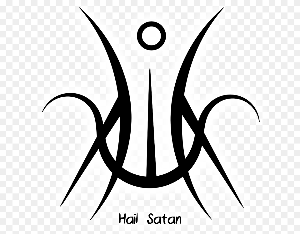 Hail Satan Sigil Requested By Anonymous Sigil Requests Circle, Electronics, Hardware, Emblem, Symbol Free Png