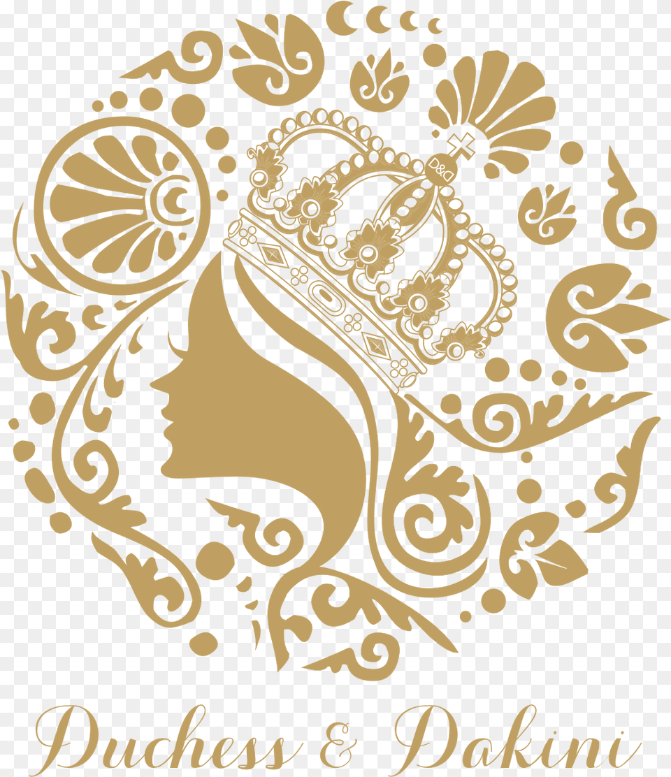 Hair And Beauty Logo Design For Duchess Graphic Design, Accessories, Pattern, Jewelry, Paisley Free Png