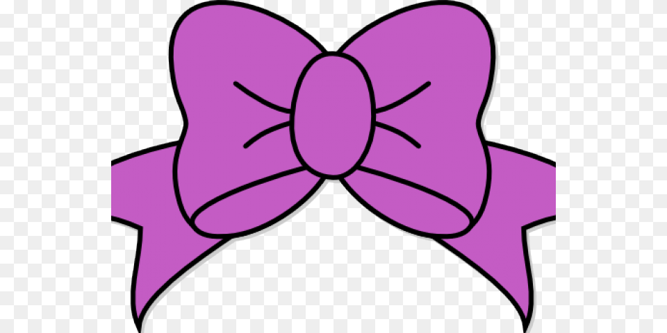 Hair Bow Svg Accessories, Formal Wear, Purple, Tie Free Transparent Png