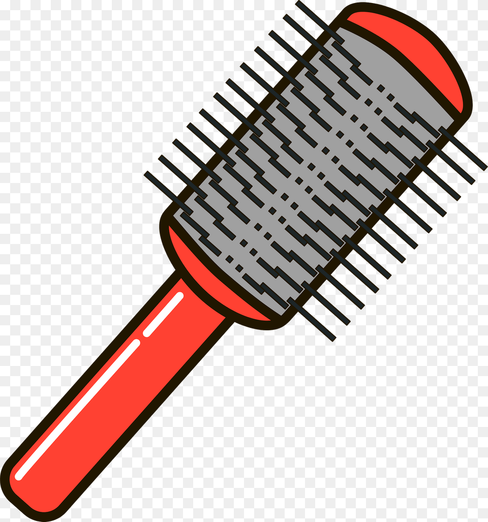 Hair Brush Clipart, Device, Tool, Electrical Device, Microphone Png