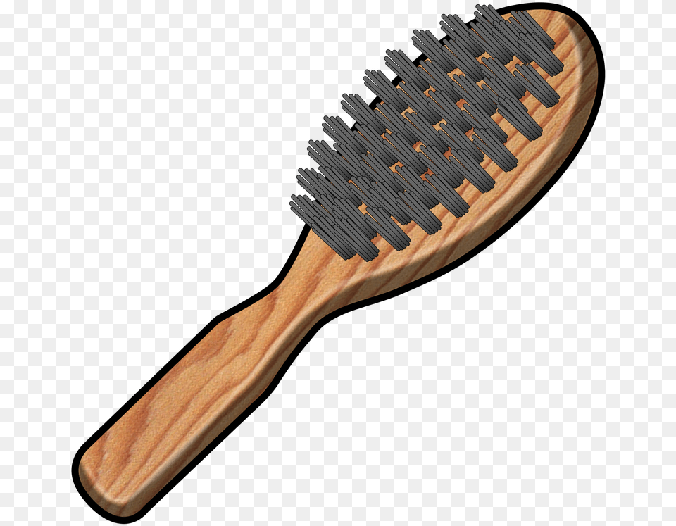 Hair Brush Clipart Transparent Download Hair Brush Clip Art, Device, Tool Png Image