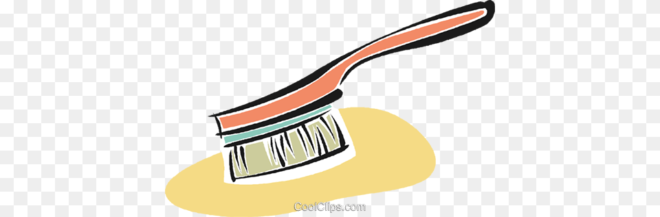 Hair Brush Royalty Vector Clip Art Illustration, Device, Tool, Animal, Fish Png