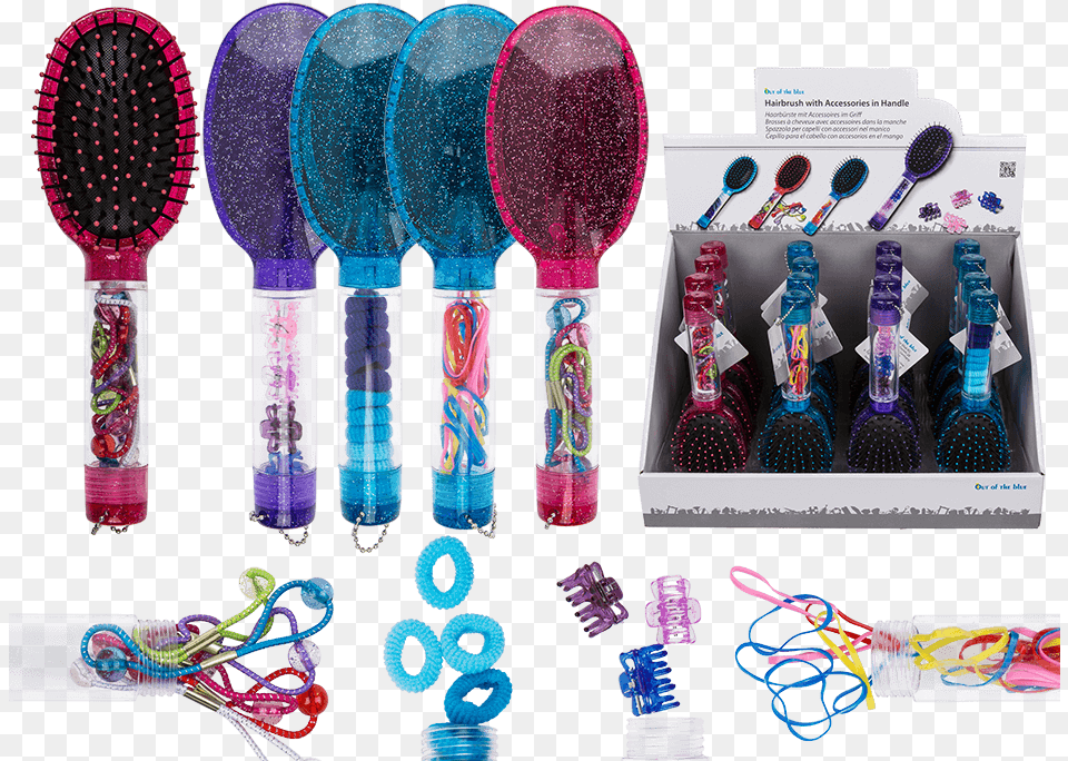 Hair Brush With Accessories, Device, Tool, Ping Pong, Ping Pong Paddle Png