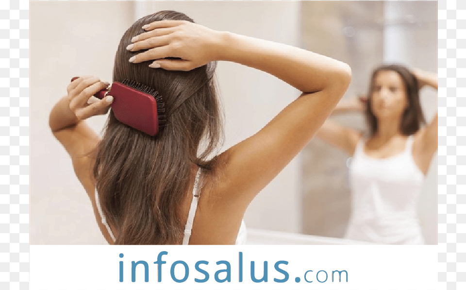 Hair Brushing, Female, Girl, Person, Teen Png Image