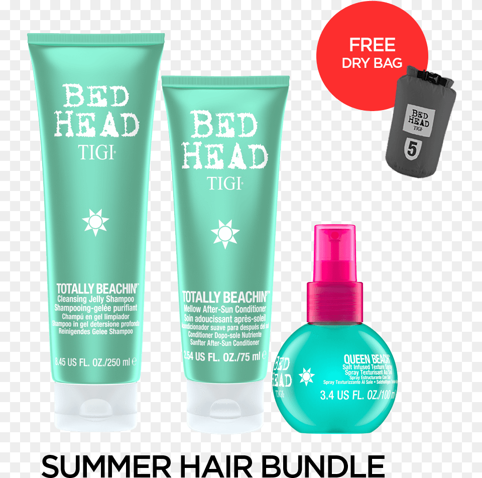 Hair Bundle Bed Head, Bottle, Lotion, Cosmetics, Perfume Png Image