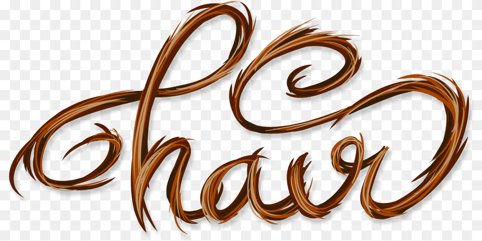 Hair Calligraphy, Handwriting, Text Png