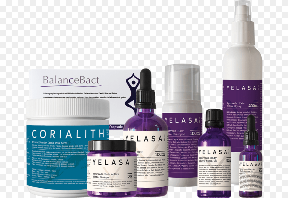 Hair Care Set For Circular Or Total Hair Loss Short Dolomite For Hair Growth, Purple, Bottle, Cosmetics, Perfume Free Png