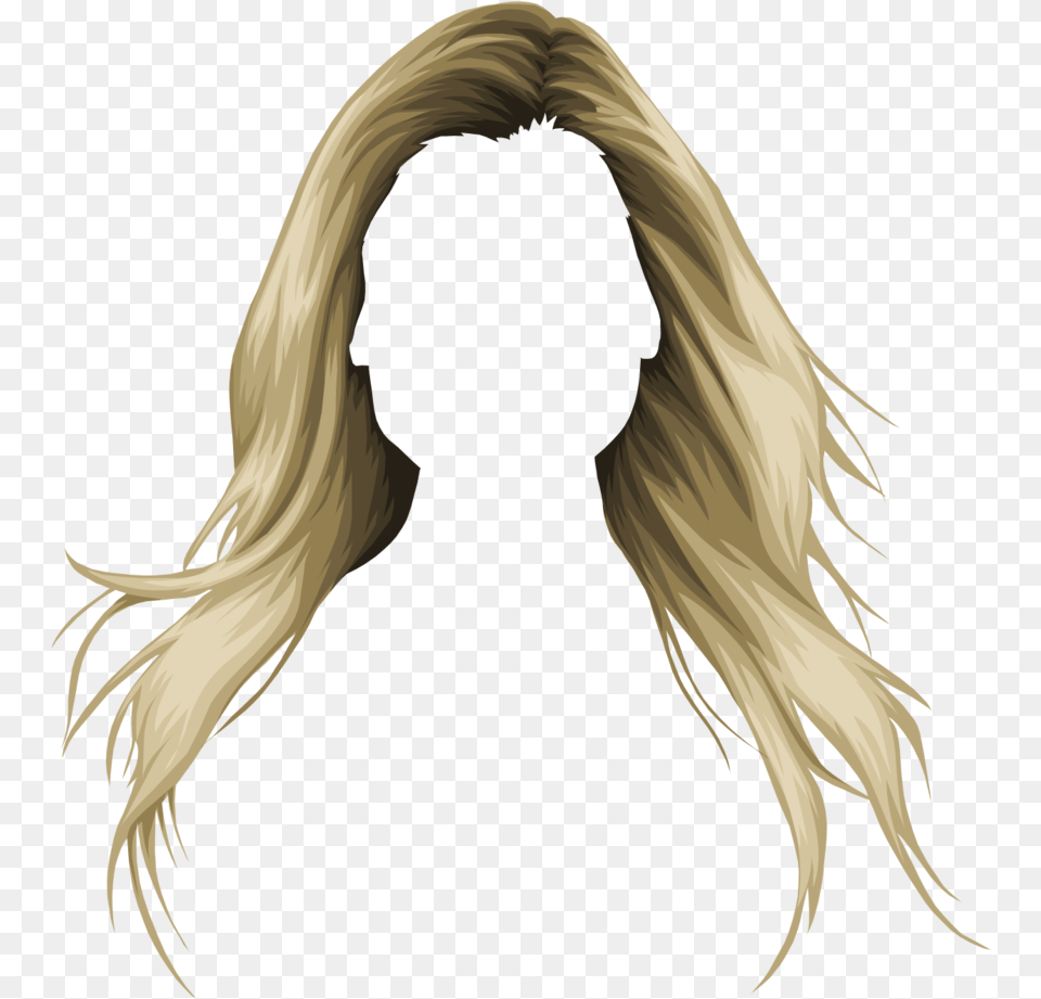 Hair Clip Art Transparent Anime Girl Hair, Blonde, Person, Wedding, Portrait Free Png