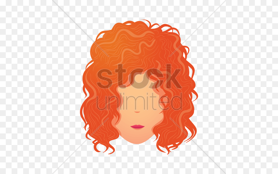 Hair Clipart Hairstyle Clip Art Hair Face Red Orange, Adult, Person, Female, Woman Png