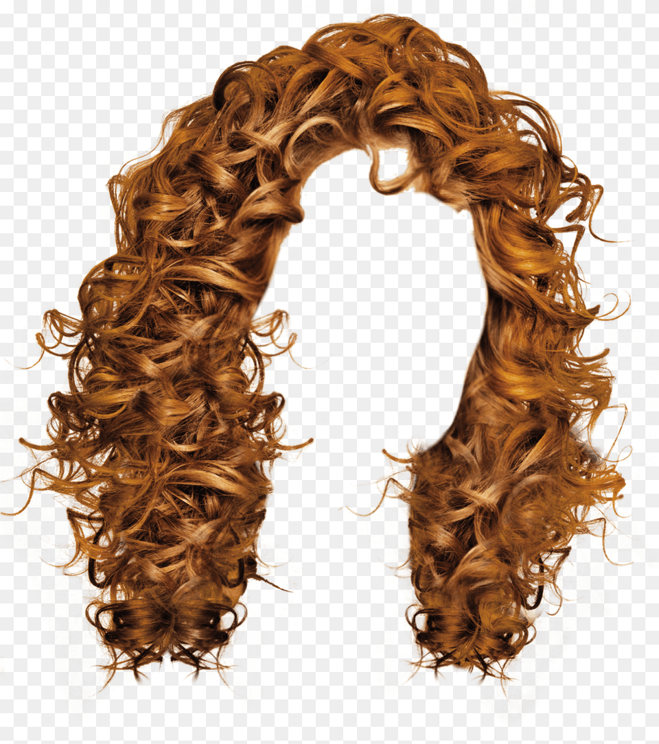 Hair Clipart Orange Hair Curly Hair Transparent Background, Adult, Female, Person, Woman Free Png Download