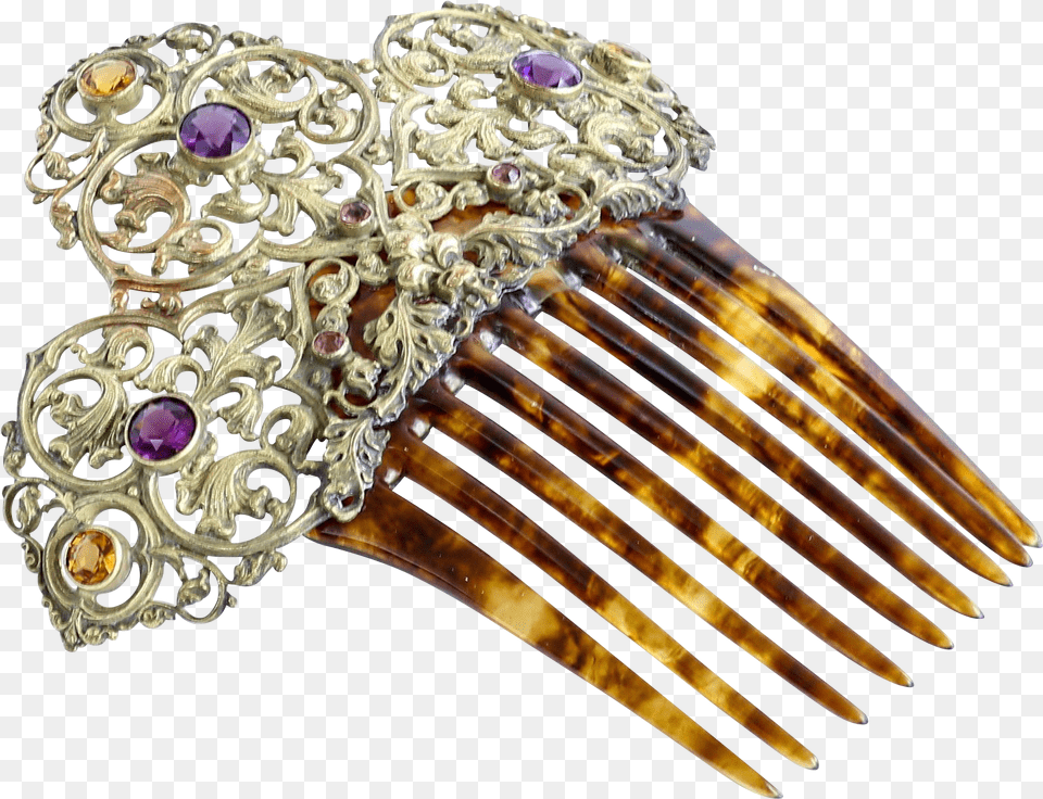 Hair Combs With Jewels, Accessories Png Image