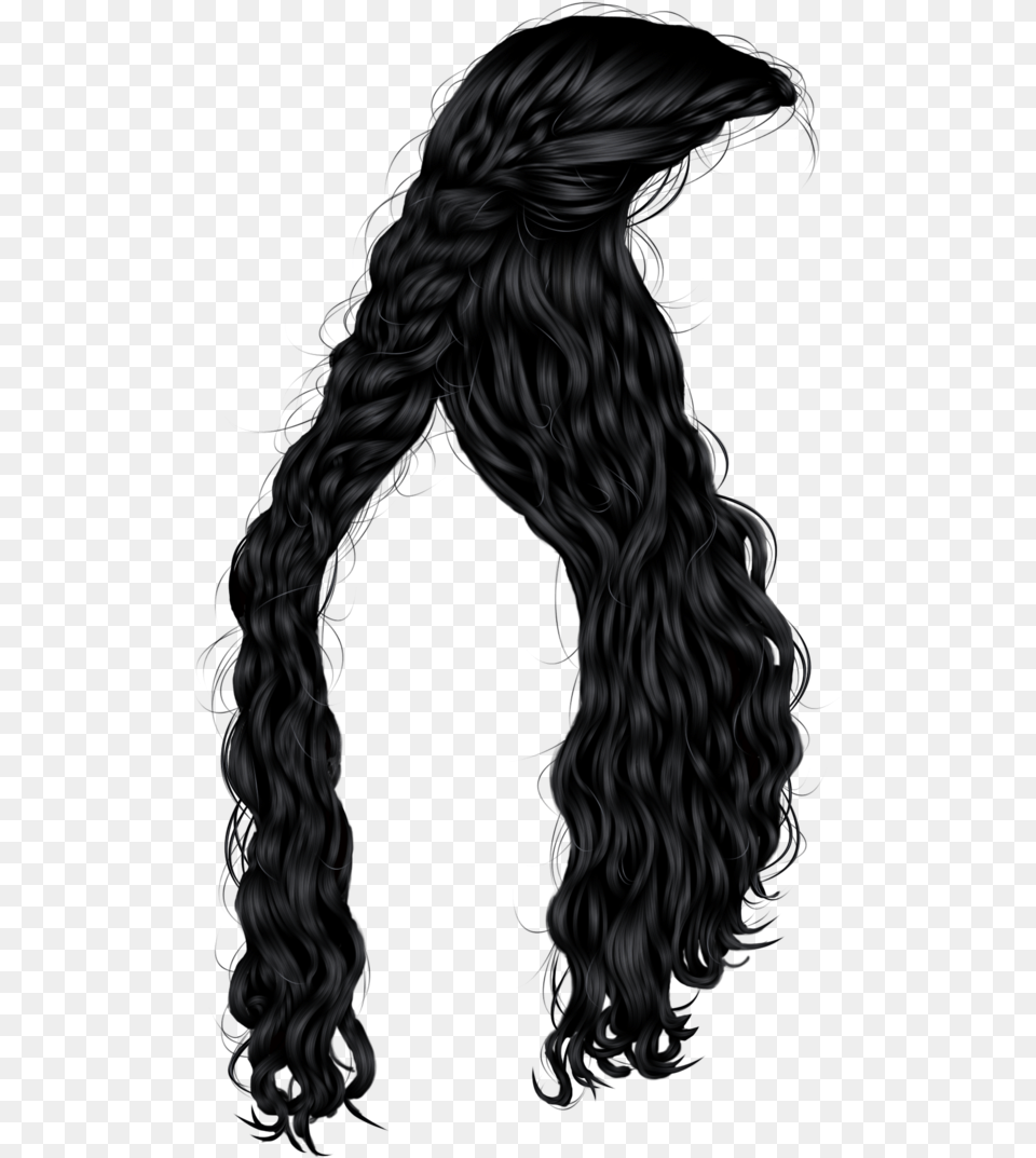 Hair Curls Graphic Black And White Stock Cecily Herondale Dan Aet, Person Free Png