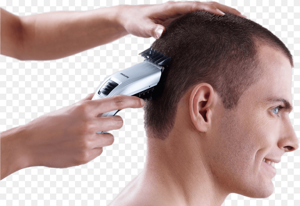 Hair Cutting With Clipper Hair Cutting Pic, Person, Hairdresser, Haircut, Adult Free Png