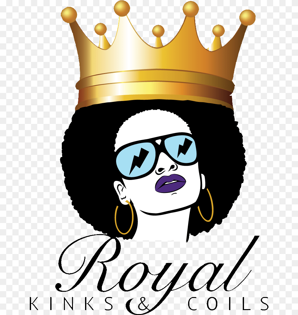 Hair Drawing Vector Afro Afro Lady With Shades Svg, Accessories, Jewelry, Sunglasses, Crown Free Png Download
