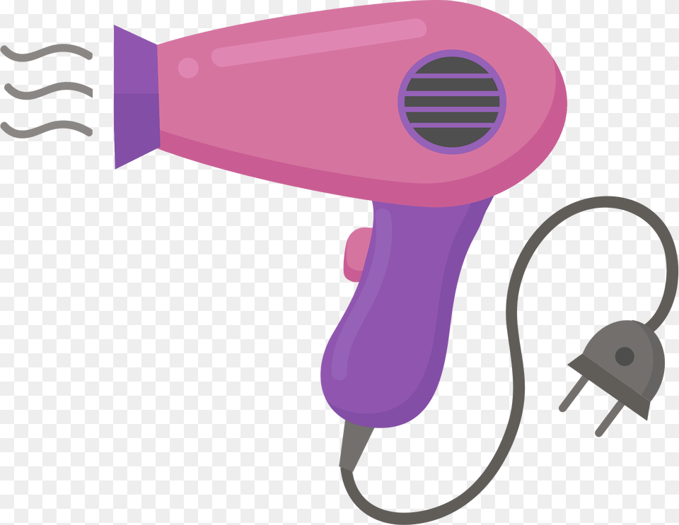 Hair Dryer Clipart, Appliance, Device, Electrical Device, Blow Dryer Free Png