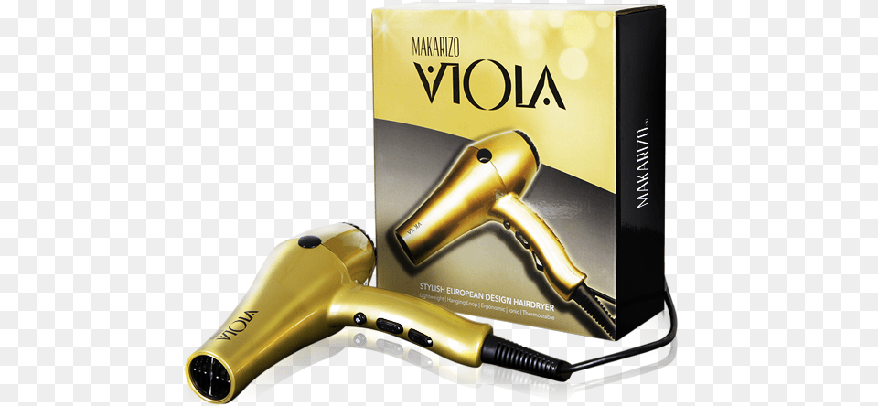 Hair Dryer Viola Makarizo, Appliance, Blow Dryer, Device, Electrical Device Png Image