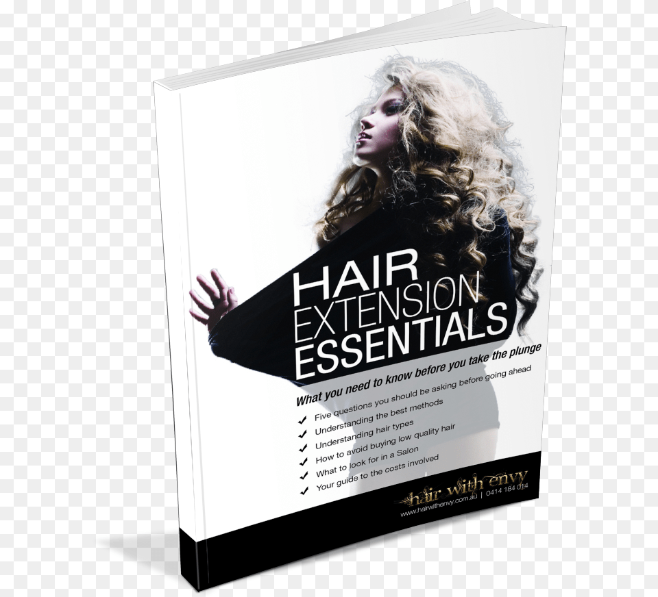 Hair Extension Essentials Ebook, Adult, Advertisement, Female, Person Png Image