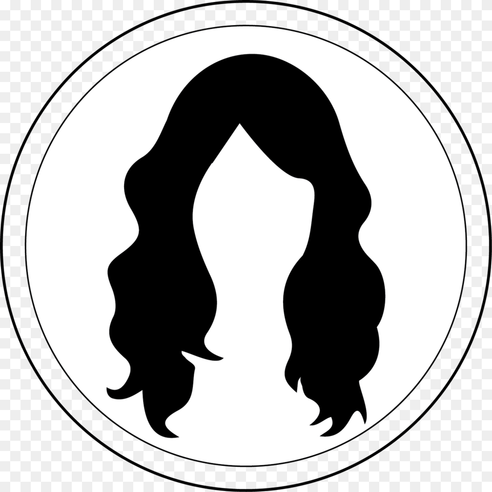 Hair Extensions, Silhouette, Stencil, Electronics, Hardware Png