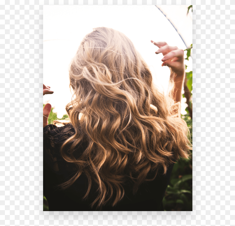 Hair Extensions At Conditioner Illuminante Per Capelli Biondi Bfree Nook, Adult, Photography, Person, Hand Png