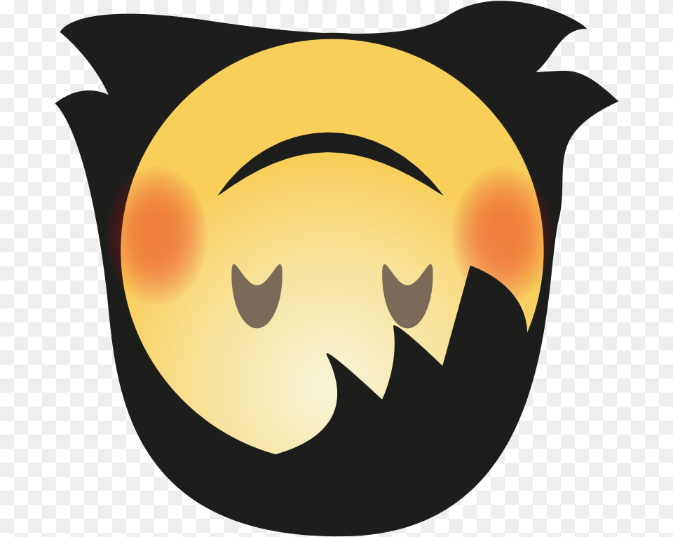 Hair Girl Emoji Crescent, Logo, Symbol, Astronomy, Moon Free Transparent Png