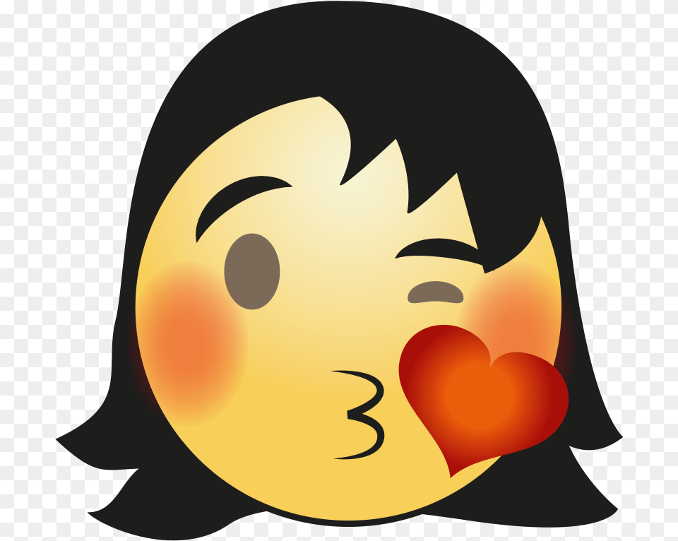 Hair Girl Emoji Picture, Baby, Person, Face, Head Free Png