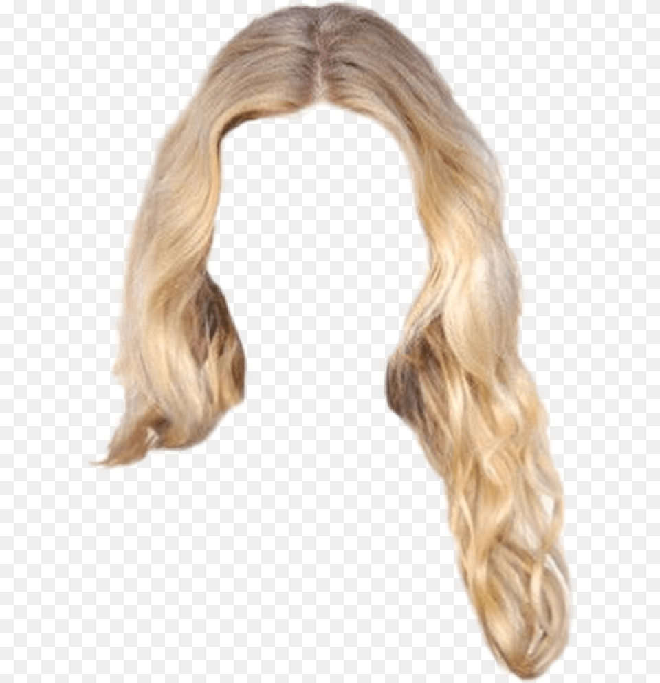 Hair Hairstyle Nichememe Sticker Freetoedit Niche Meme Hair, Adult, Blonde, Female, Person Free Png Download