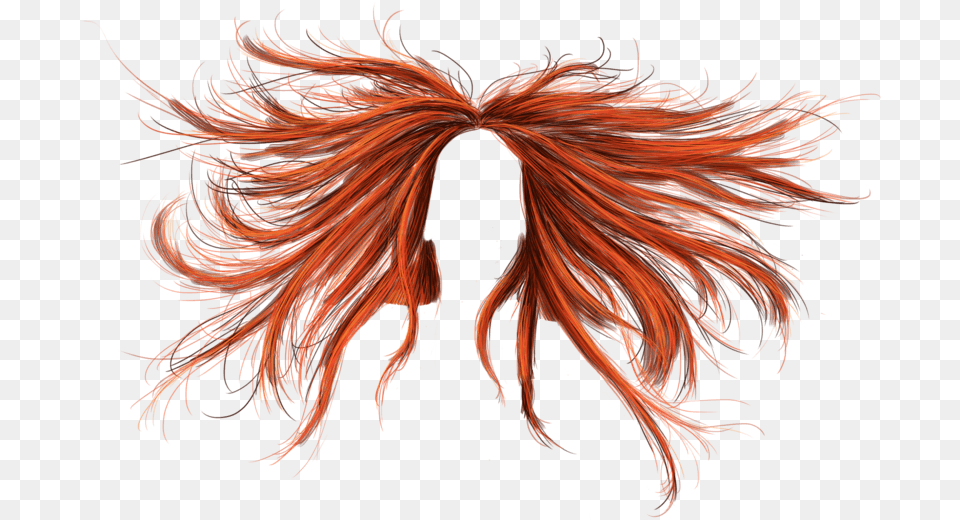 Hair Image Messy Hair, Accessories, Pattern, Plant, Ornament Free Png Download