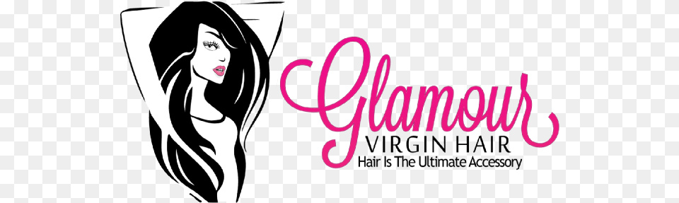 Hair Is The Ultimate Accessory Glamor Logo, Book, Publication, Comics, Adult Free Png