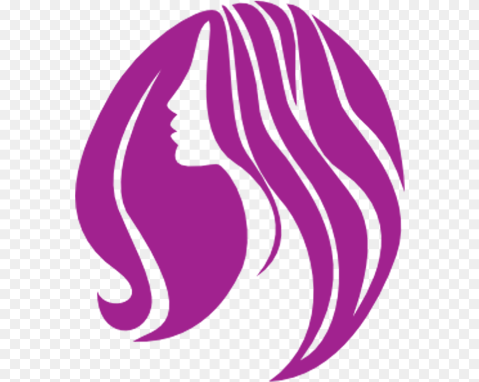 Hair Logo Picture Beauty Salon Icon, Purple, Book, Comics, Publication Png