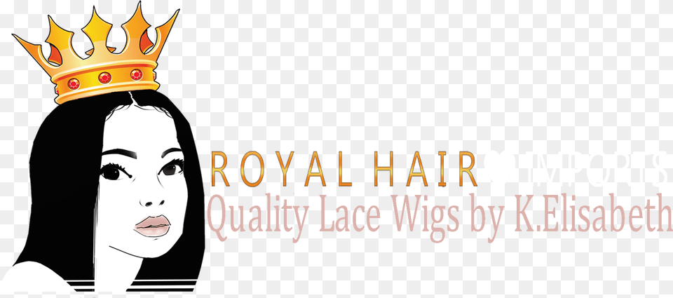 Hair Logo With Crown Hair Design, Accessories, Jewelry, Adult, Face Free Transparent Png