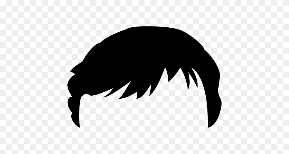 Hair Men Vector, Stencil, Silhouette, Animal, Mammal Free Transparent Png