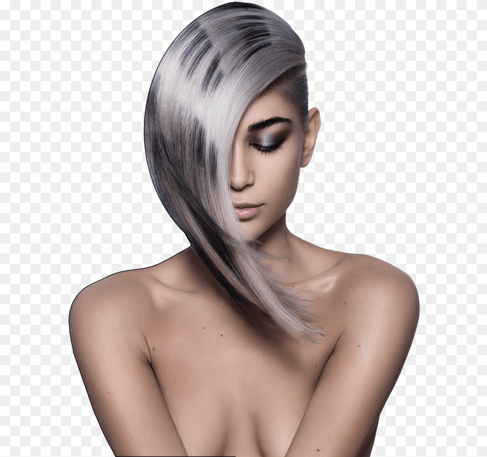 Hair Model Asymmetrical Haircut Shaved Side, Adult, Portrait, Photography, Person Free Transparent Png