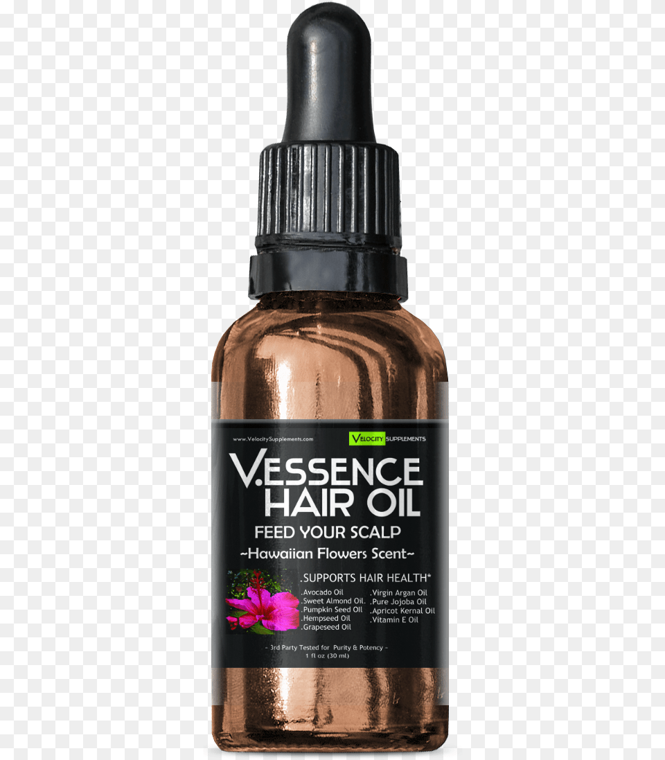 Hair Oil For Growth And Health Hawaiian Flowers Scent 6 Pack Hair, Bottle, Cosmetics Png Image
