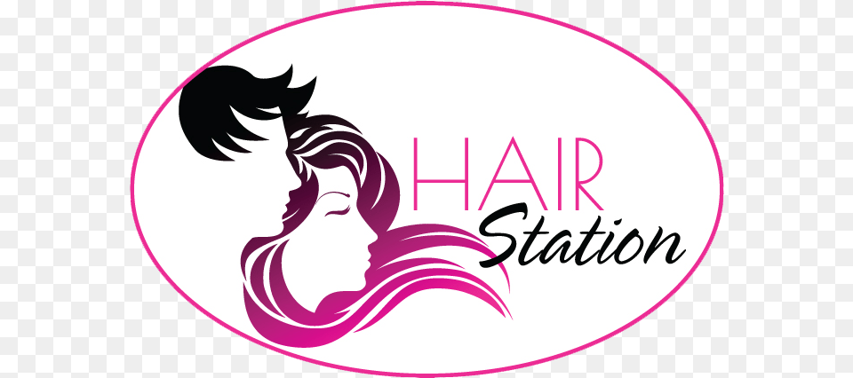 Hair Salon Logo Picture Family Hair Salon Logo, Face, Head, Person, Sticker Png Image