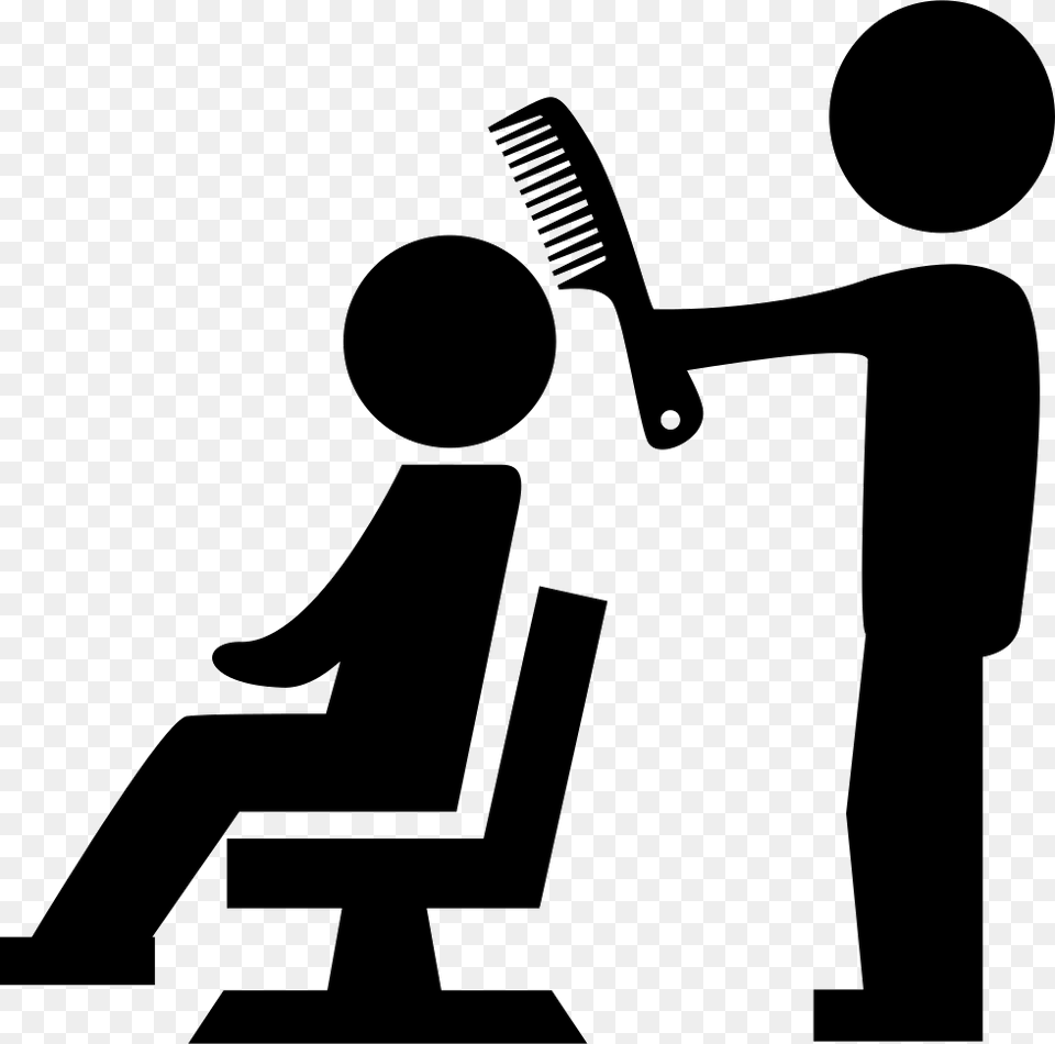 Hair Salon Situation Comments Salon Icon, Stencil, Smoke Pipe Png