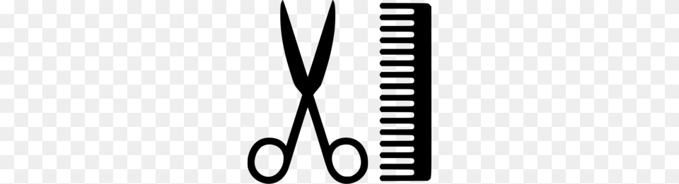 Hair Salon Tools Clipart, Scissors Free Png