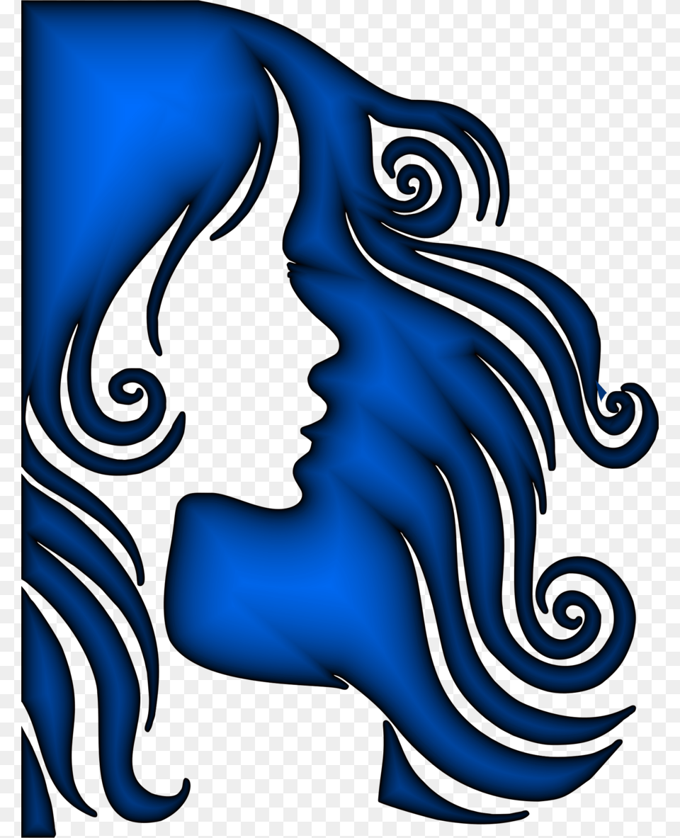 Hair Silhouette Clipart Clip Art Hairdresser Woman, Graphics, Pattern, Person, Female Free Transparent Png