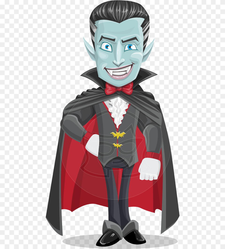 Hair Slicked Back Character, Cape, Clothing, Adult, Person Png Image