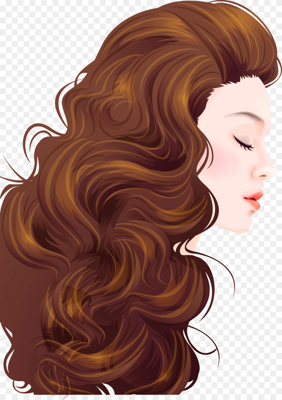 Hair Styles Clipart Clipart Girl Hair Style, Adult, Person, Woman, Female Png Image