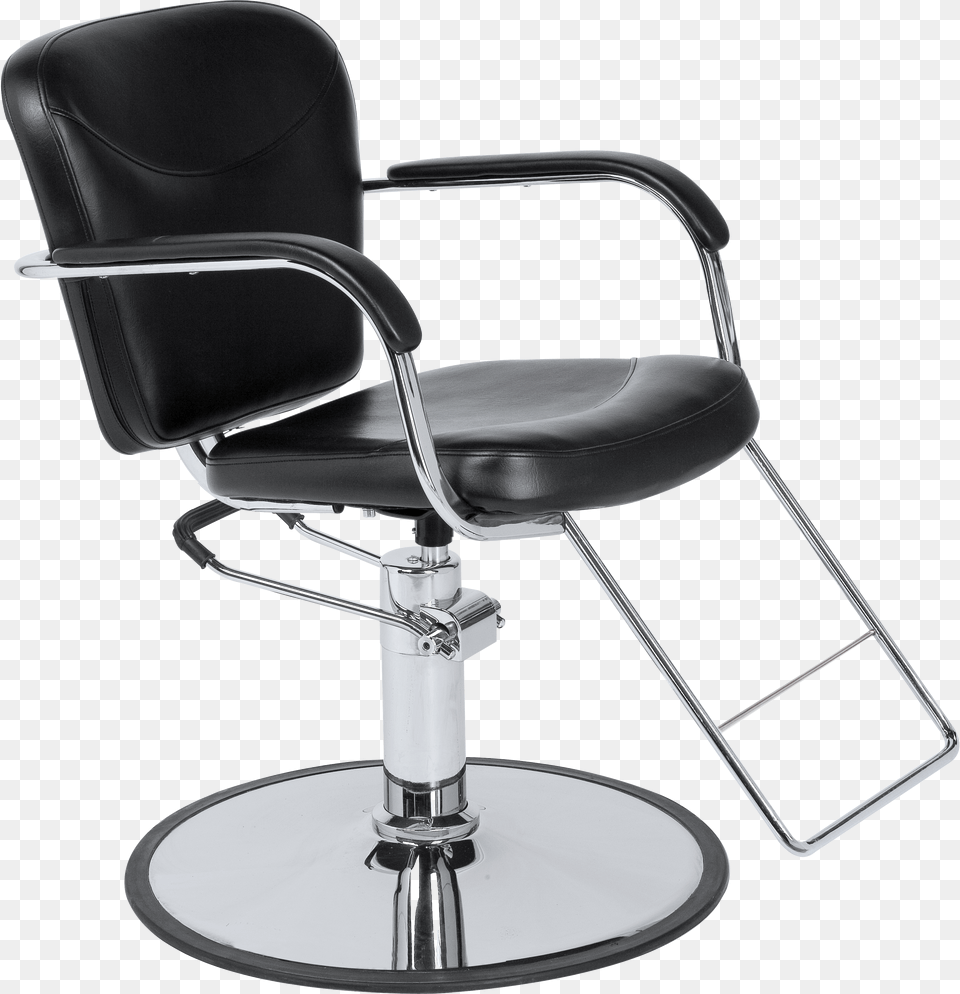 Hair Stylist Chair Hair Cutting Chairs Png Image