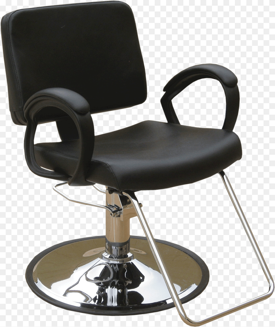 Hair Stylist Chair Hair Salon Chair Transparent, Furniture, Armchair Png