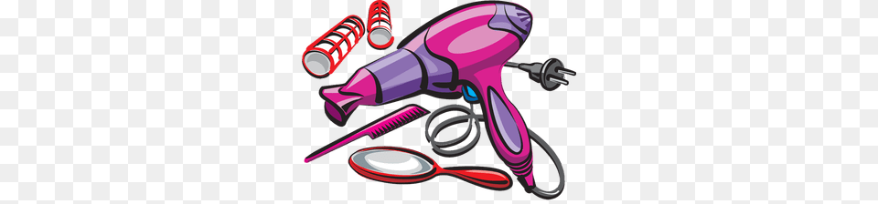 Hair Stylist Tools Clipart, Device, Appliance, Electrical Device, Dynamite Free Transparent Png