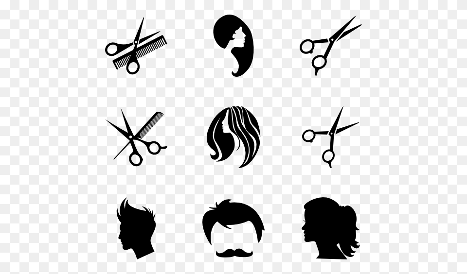 Hair Stylist Transparent Hair Stylist Images, Gray Png Image