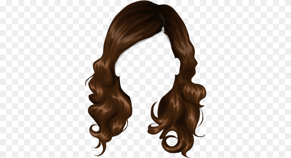 Hair Wig Background Cartoon Hair, Person, Adult, Female, Woman Free Png Download