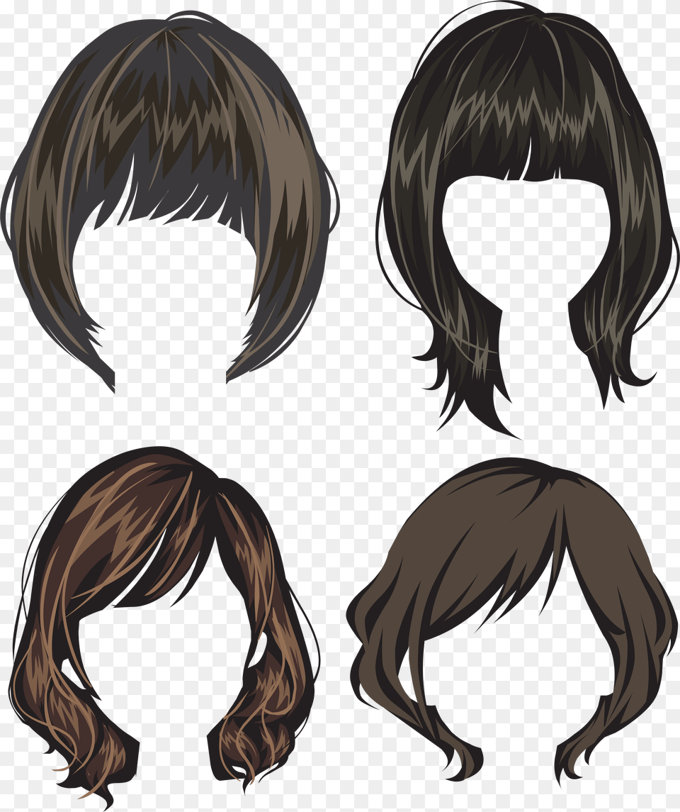 Hair Wig Hair Wig Drawing, Book, Comics, Publication, Adult Free Png
