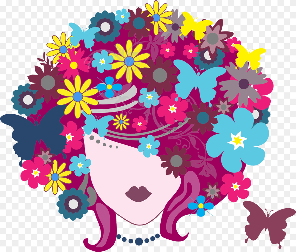 Hair Woman Big You Are A Phenomenal Woman, Art, Pattern, Graphics, Floral Design Png Image